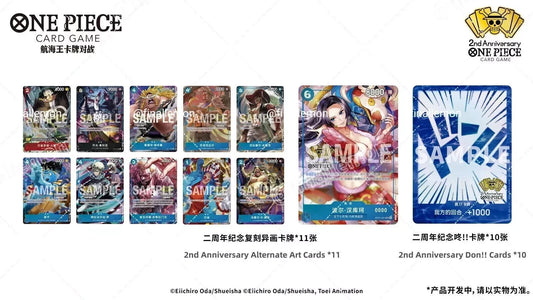 ONE PIECE CARD GAME TCG 2nd Anniversary Boa Hancock Set